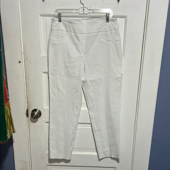 Ruby Rd. Pants - Ruby Rd. White ankle Pants